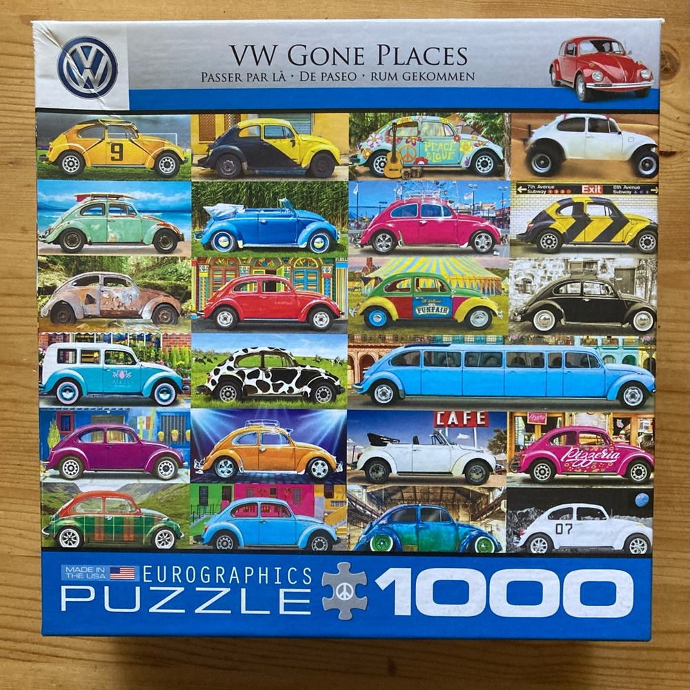 Volkswagen VW 1000 Piece Puzzle